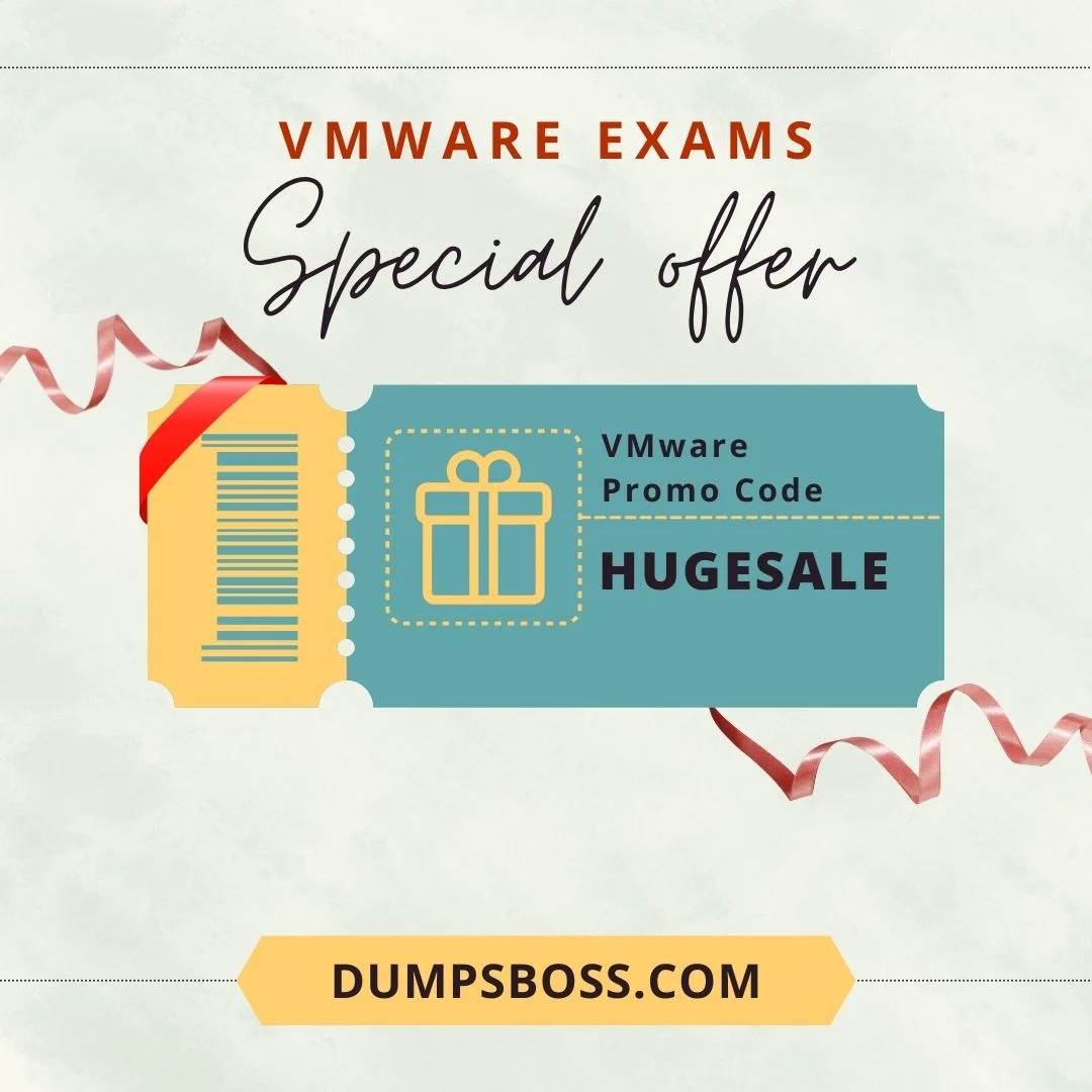 Top VMware Promo Codes | Verified & Working | DumpsBoss